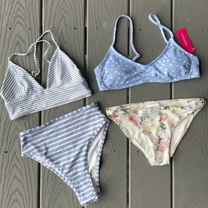 Striped Bikini Sets